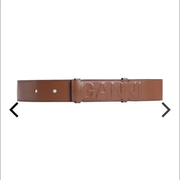 Ganni | Accessories | Brand New Ganni Logo Belt | Poshmark display picture 2